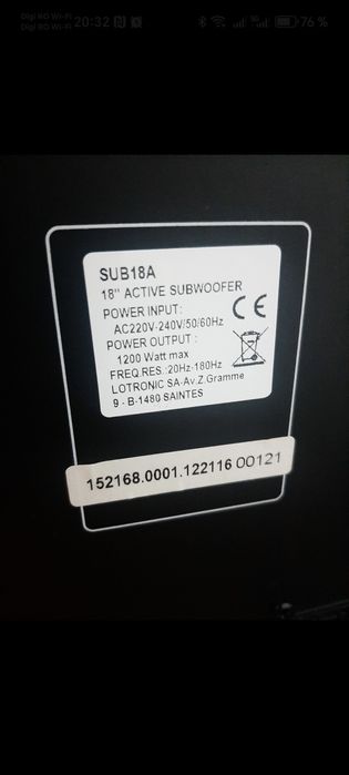 Subwoofer și boxe active