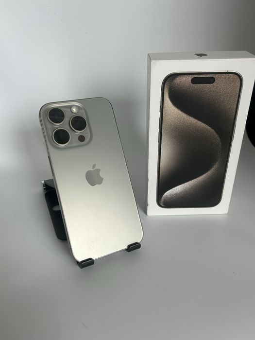 iPhone 15 PRO 256Gb Natural Titanium - Stare IMPECABILA + Garantie