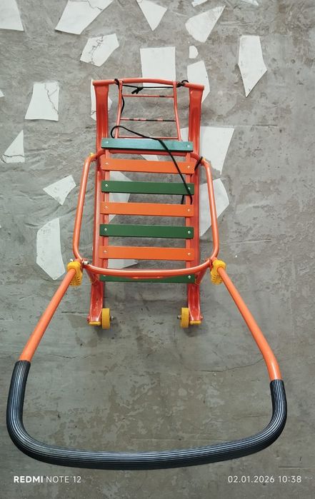 Санки на колесах