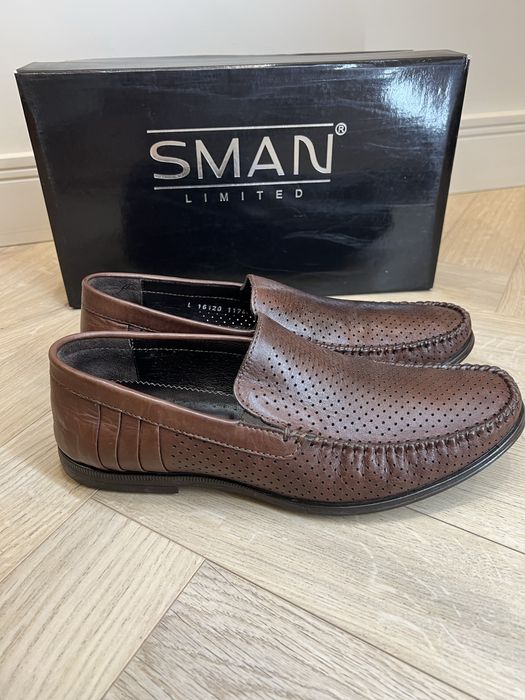SMAN Limited Кожаные мокасины 41р