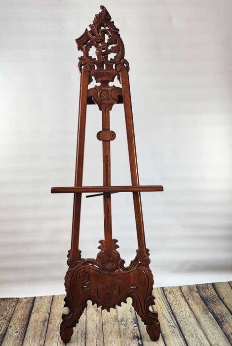 Статив за картини с дърворезба - M