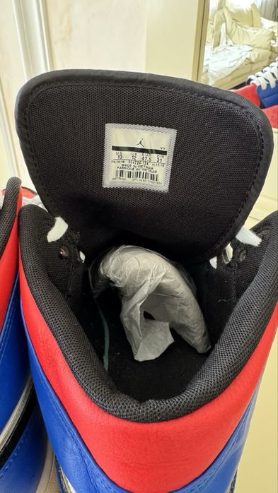 Air Jordan 1 mid top 3 оригинал 47,5