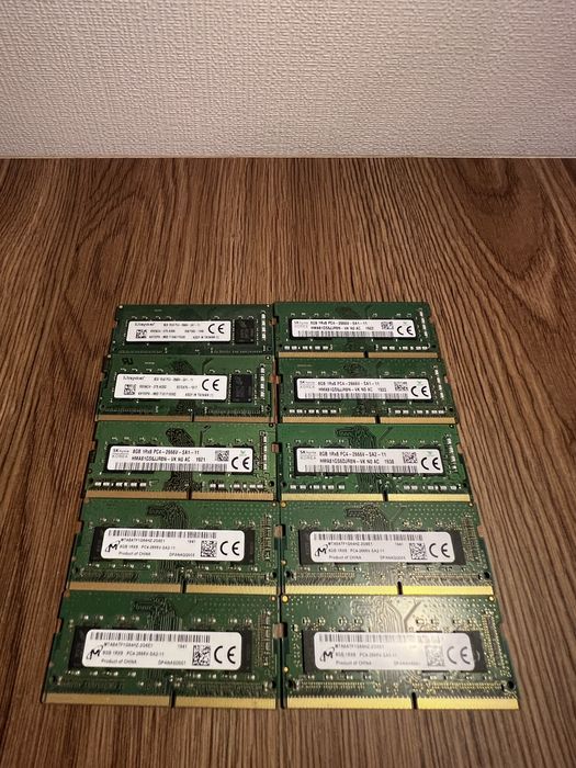 8gb SODIMM DDR 4 2666 для ноутбуков мини пк моноблоков