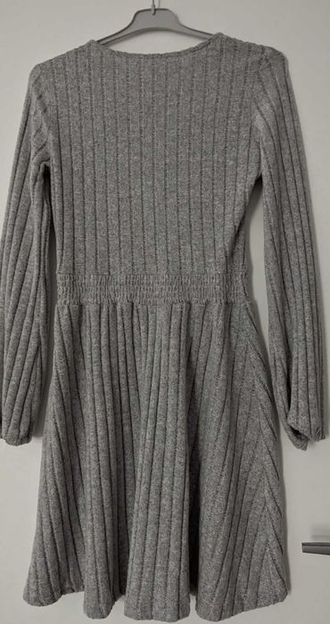 Rochie gri tricotata - M