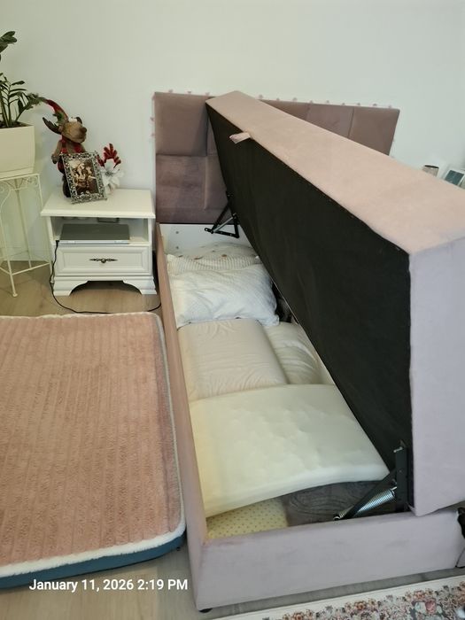 Pat box spring roz pal.