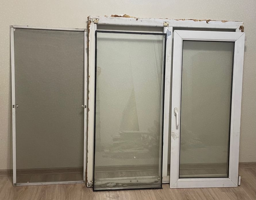 Продам окно, сложное открывание