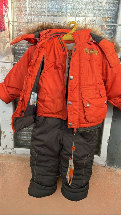 Зимнмй комбенезон девачеа и мальчик