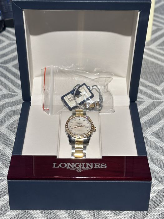 Longines Conquest Classic 29mm Stainless Steel/Gold 18K and Diamonds Automatic