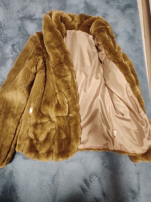 Geacă de blană artificială fashion