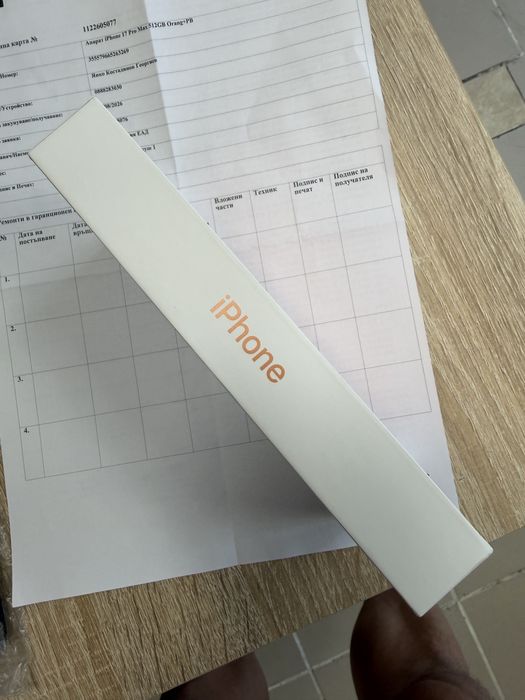 iPhone 17 Pro Max 512gb - чисто нов с гаранция