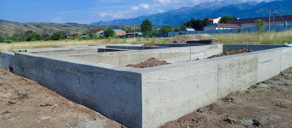 Заливаем Фундамента