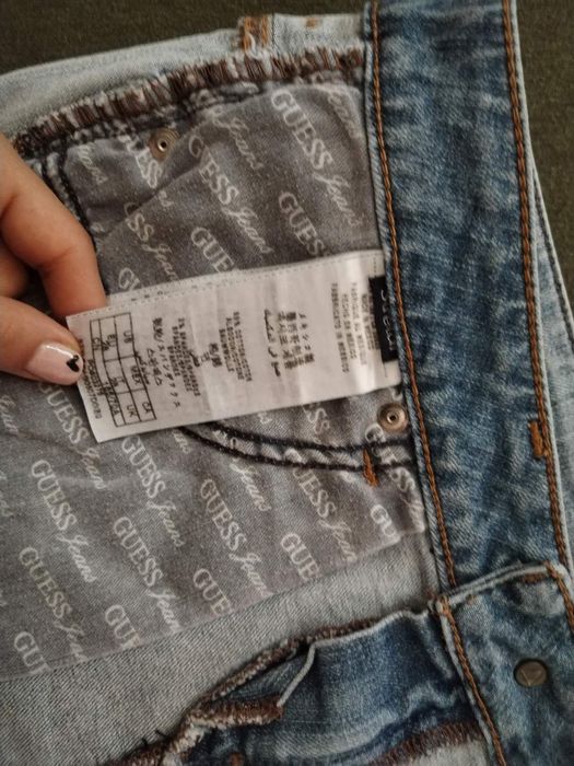 Оригинална дънкова пола Guess 28 размер