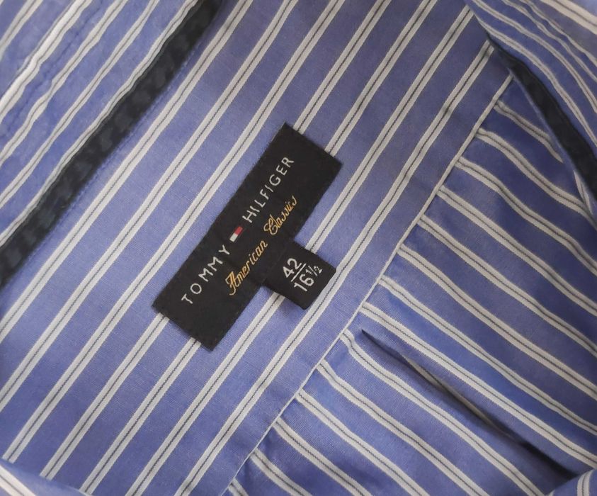 Camasa Tommy Hilfiger - Cardiff Stripes Blue