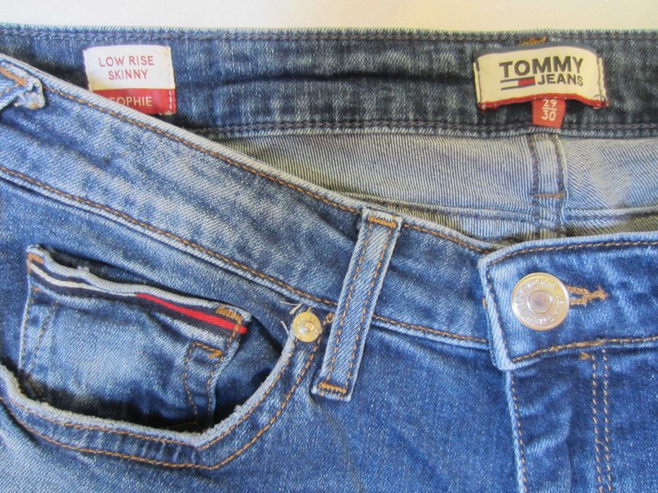 Blugi dama Tommy Hilfiger W29,Talie=76cm,Lung=90cm,skinny,ca noi