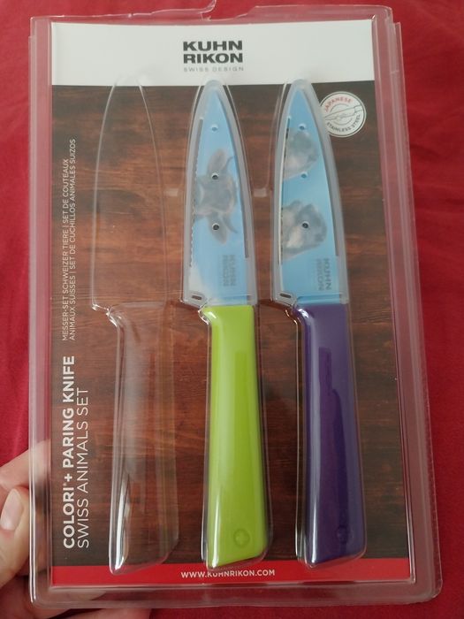 Нож Kuhn Rikon - ножче с мармот или крава