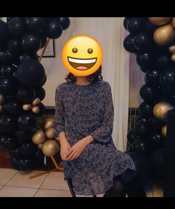 Шифоновое платье