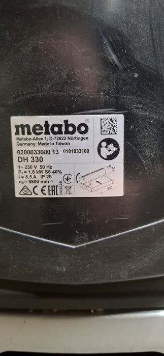 Grosime metabo dh33