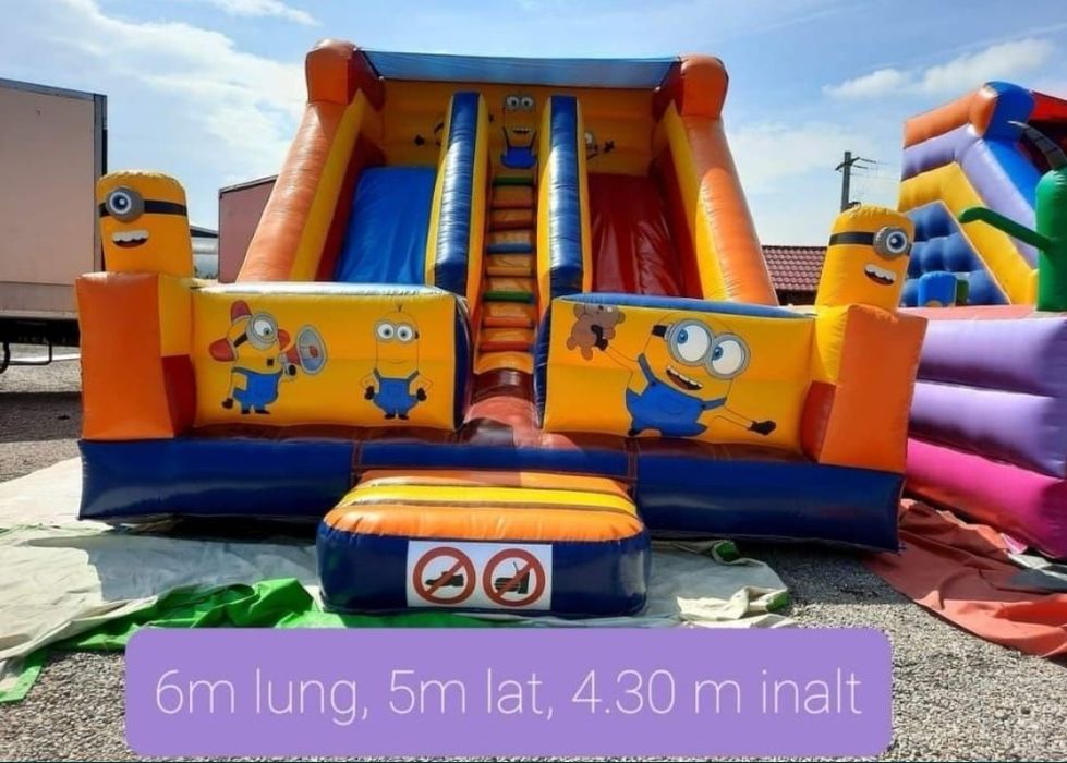 Închiriem tobogane gonflabile