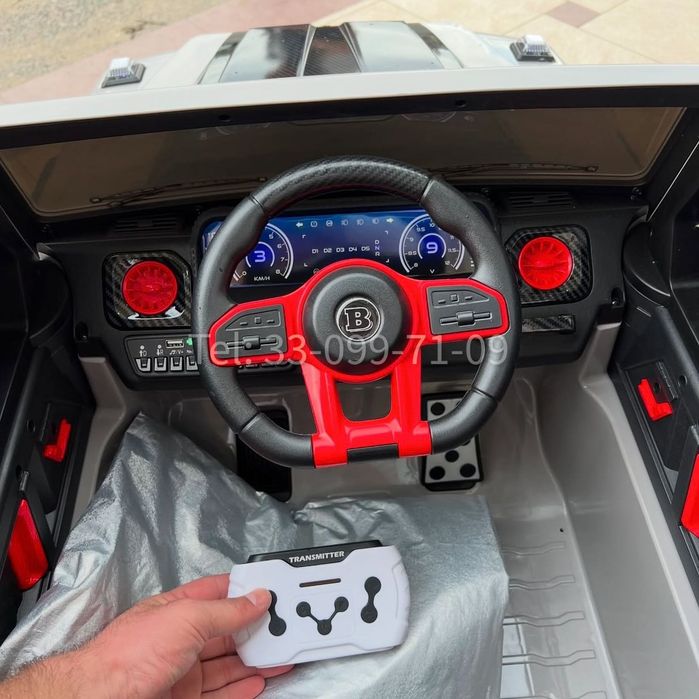 Детский электромобиль Brabus Rocket 900 | 4x4 EVA колёса, от 1-6 лет