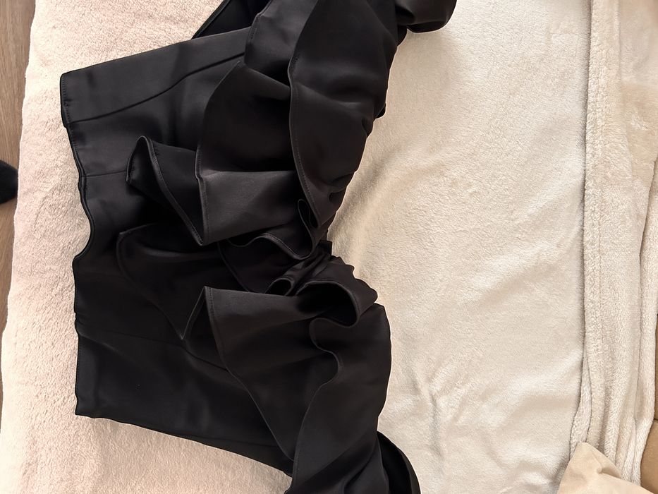 Set fusta+corset negru