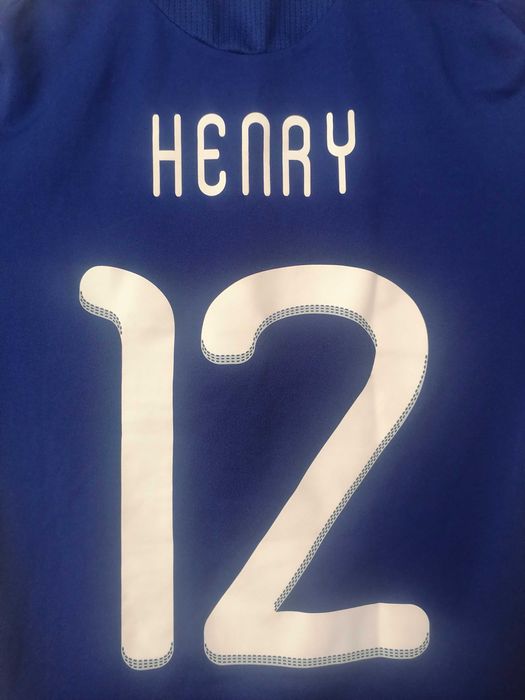 Ретро футболна фанелка Франция 2009-номер 12 T. Henry