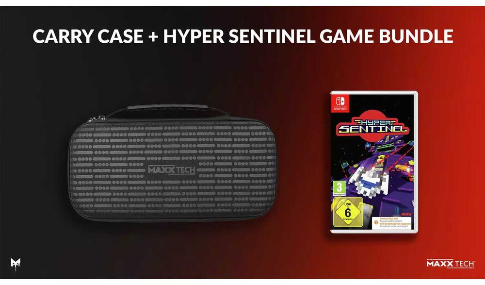 Комплект Калъф за Nintendo Switch и игра Hyper Sentinel Нинтендо