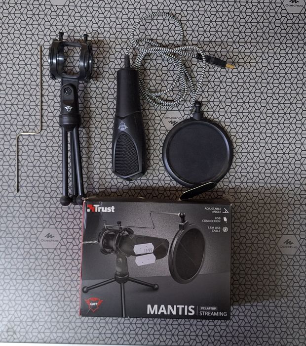 USB Микрофон - Trust GXT 232 Mantis Streaming Microphone