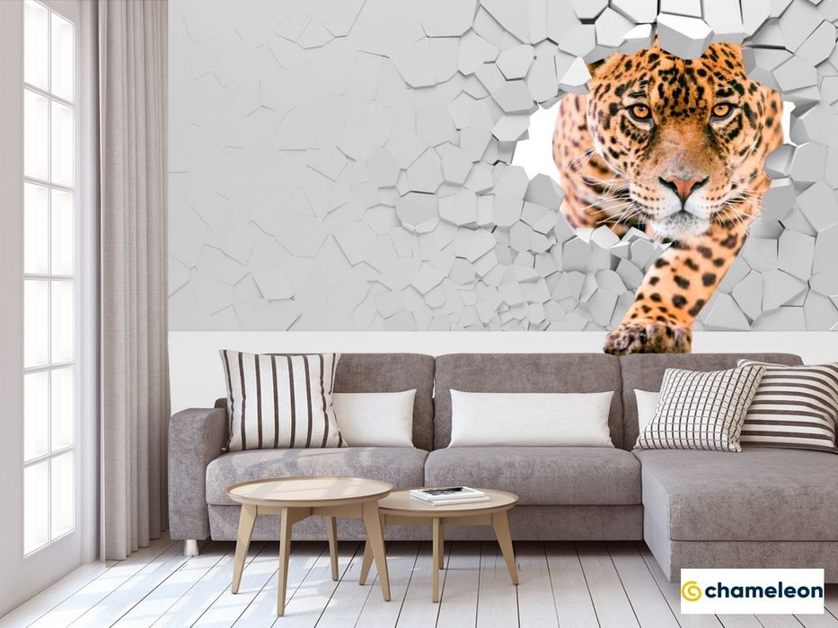 3D фотообои в интерьере и их преимущества.