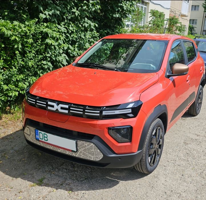 Dacia Spring EXTREME [674 km] + DC charge 30kW + Senzori + Cablu  10A