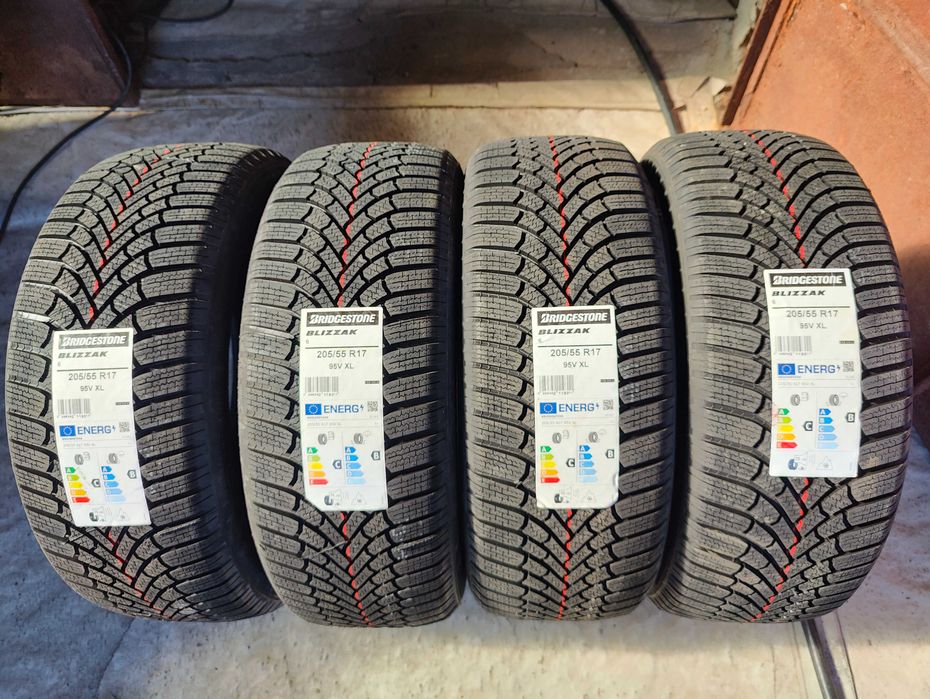 4 Нови зимни гуми 205/55R17 Bridgestone Blizzak 6 XL Enliten 95V