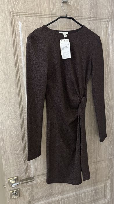 Коричневое платье от H&M