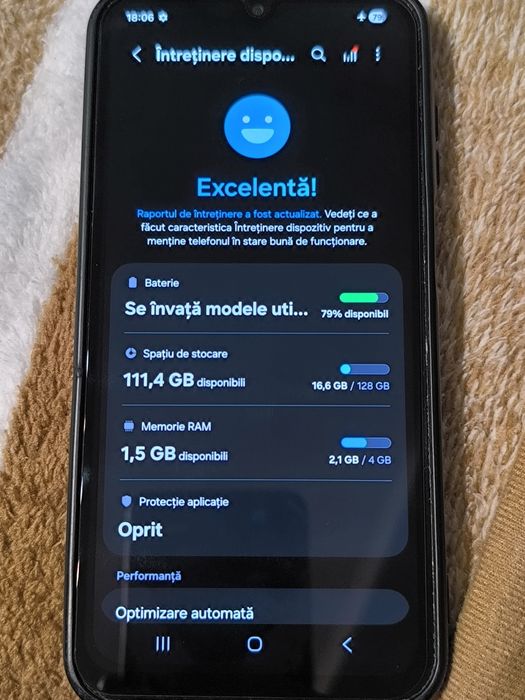 Samsung A15 - 128GB 4+4RAM liber de rețea