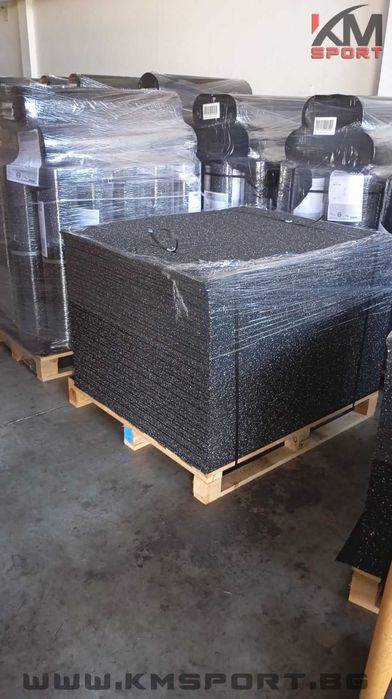 Гумена настилка /ударопоглъщаща/каучукова-за фитнес и спортни зали