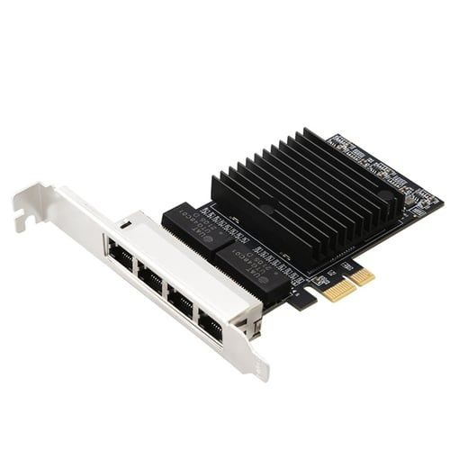 # Сетевая карта Intel Lan Card 4Port RJ45 PCI-Ex1 82576 Server adapter