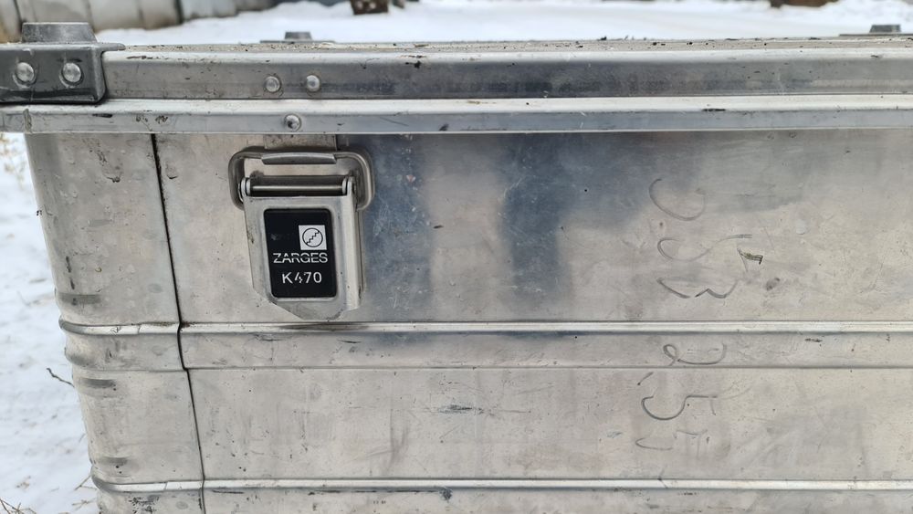 Ящик алюминиевый