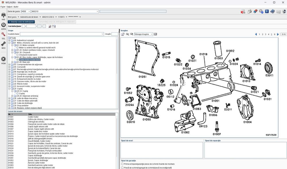 Software Reparații Mercedes WIS - ASRA 2020 / EPC - StarFinder 2023 + SDmedia addon