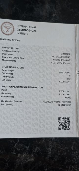 Bijuterii cu diamante naturale Cu certificat