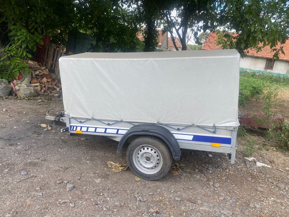 Remorca 750kg fara sistem de franare cu prelata