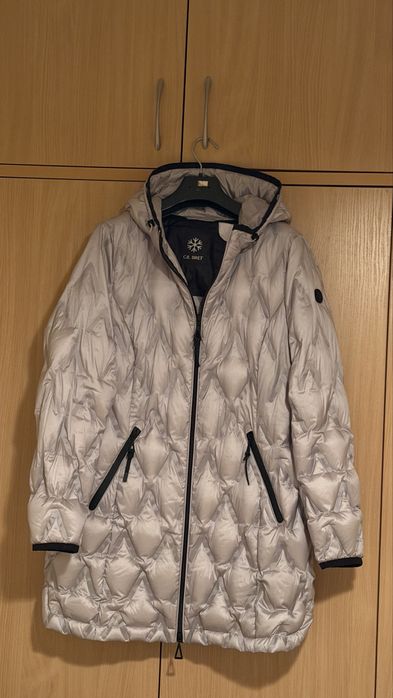 Леко зимно пухено яке Gil Bret, сребристо сиво, размер EU 46