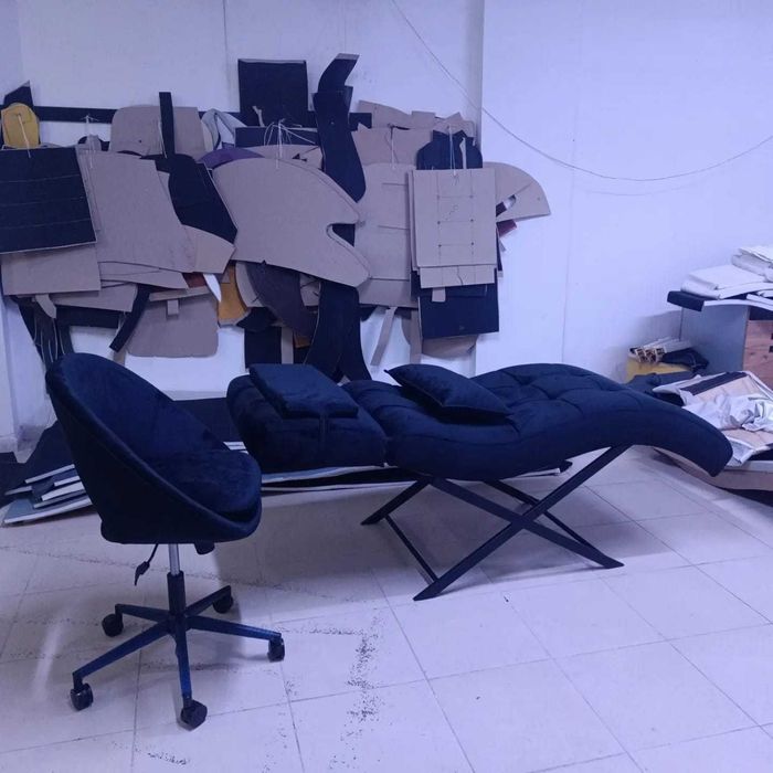 Легло за мигли + стол с механизъм -Безплана дотавка