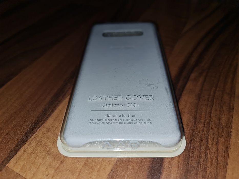 Husa piele originala Samsung Leather Cover Galaxy S10+ S10 Plus G975