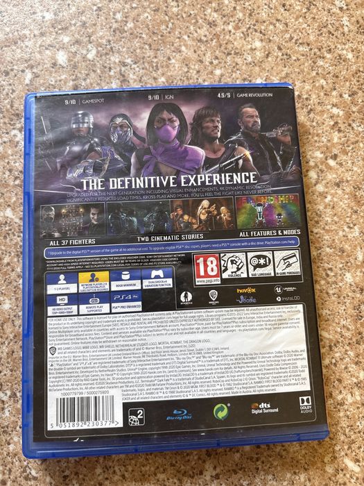 Игра на пс 4 Mk11 ultimate