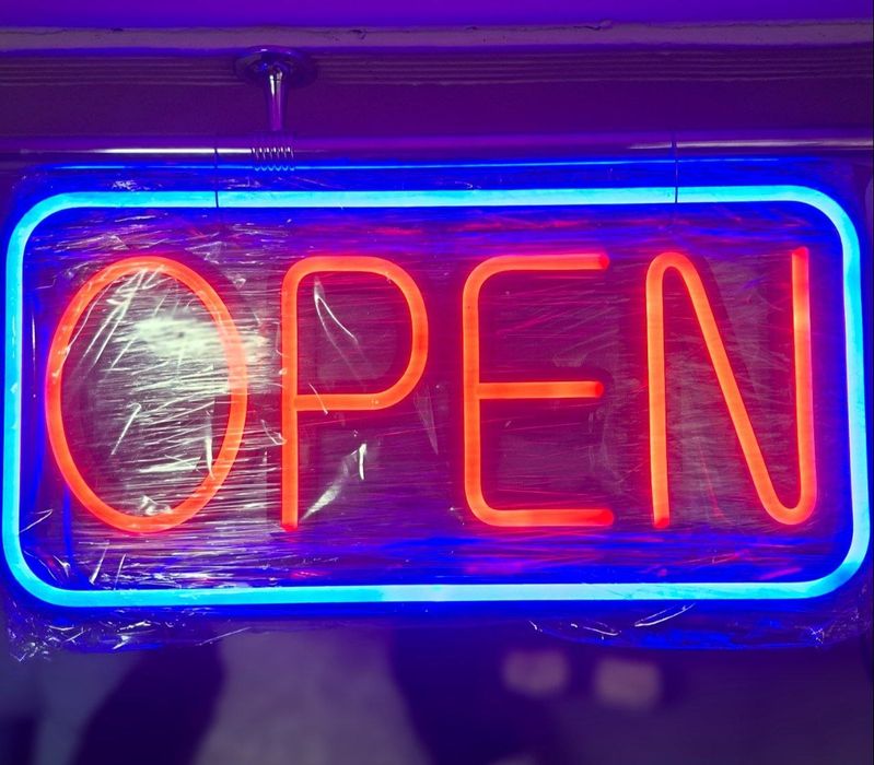 Tablichka Open ochiq otkrito tablo