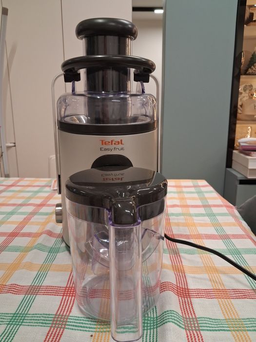 Storcator de fructe si legume Tefal Easy Fruit ZE585H38, 700 W, Negru/