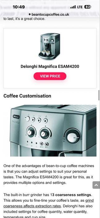 Delonghi Magnifica in stare perfecta