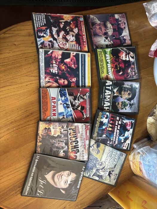 Диски фильмы боевики