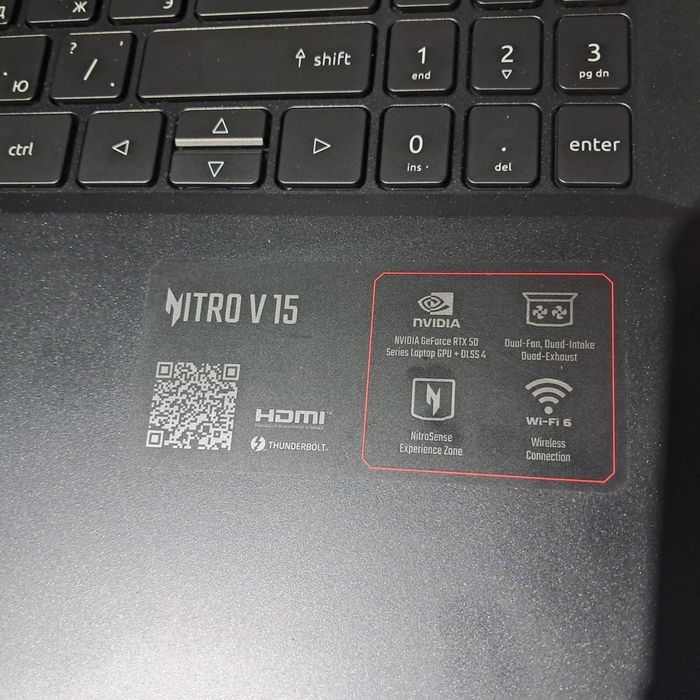 Продам ноутбук Acer Nitro rtx 5050
