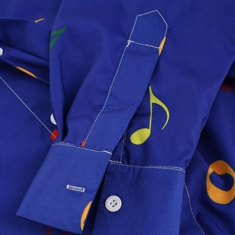 Camasa barbati marimea M cu note muzicale