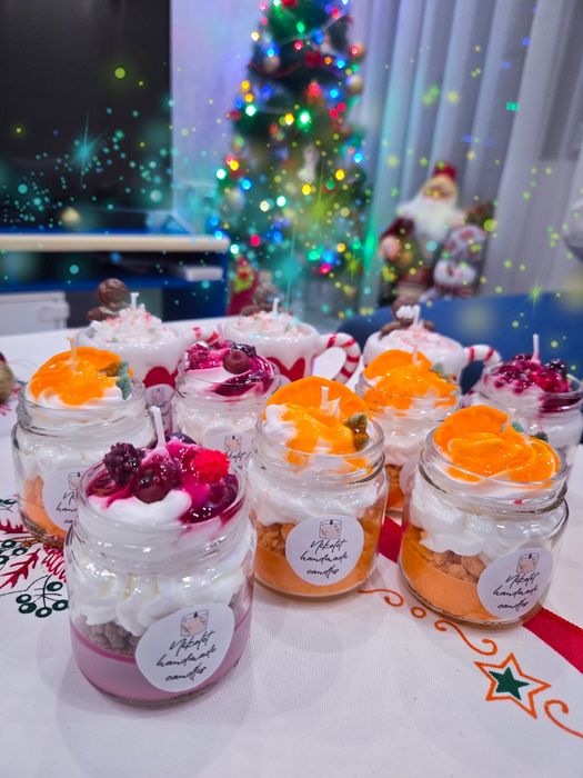 Ароматни свещи ръчно изработени