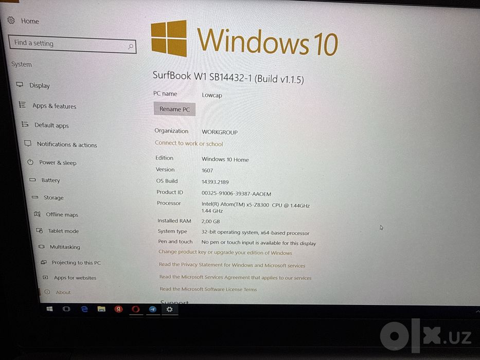 Notebook srochni sotiladi